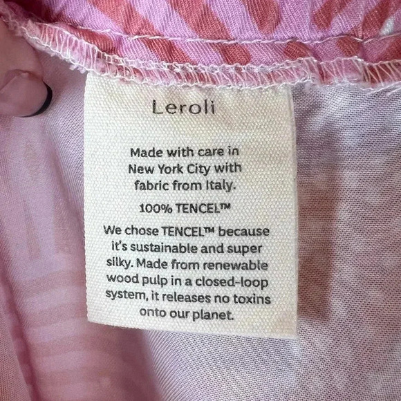 Leroli “Zoe” Pant In Sunset Wide Leg Loose Fit Ankle Length Women’s Size Medium - Picture 10 of 11